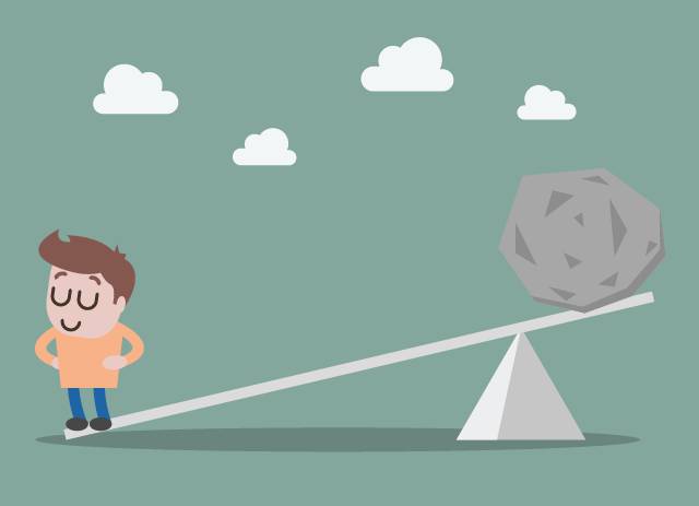 The counterweight strategy: how to turn a weakness into an asset