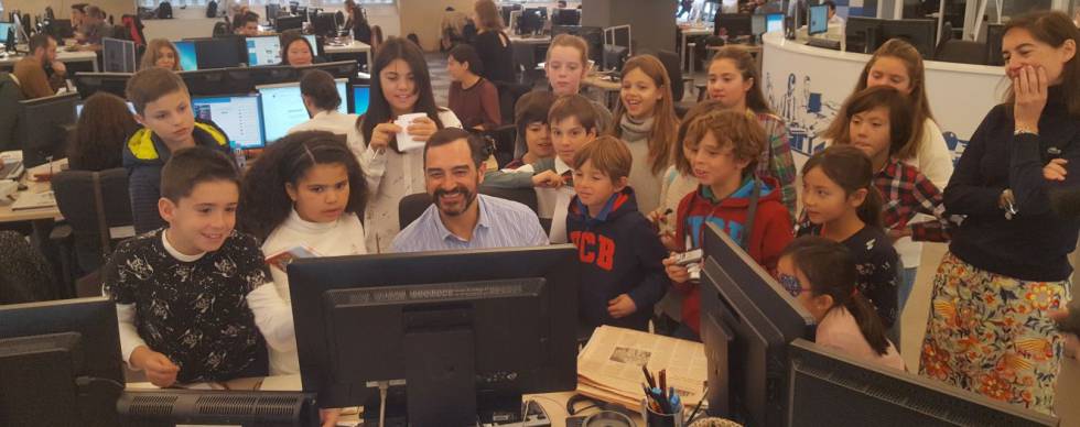 Periodistas infantiles en el Día Universal del Niño