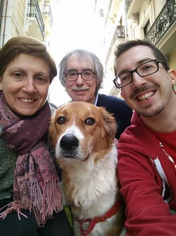 La familia Riol Montón al completo.