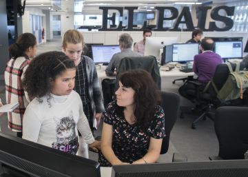 Periodistas por un día, en 10 instantáneas