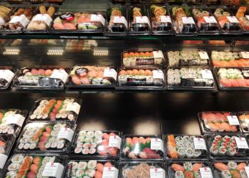 Recorrí los supermercados de Madrid haciendo fotos de shushi 'low-cost'