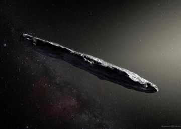 Así es Oumuamua, “el mensajero que llegó el primero”