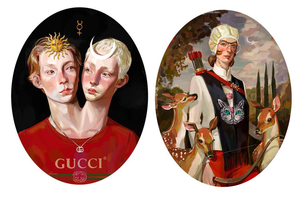 Bambi con dos cabezas y unicornios en parkings: así es la última campaña de Gucci