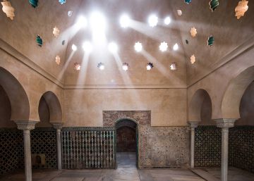 Los Baños Reales del Palacio de Comares, en imágenes