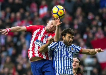 Atlético de Madrid - Real Sociedad, la Liga Santander en imágenes