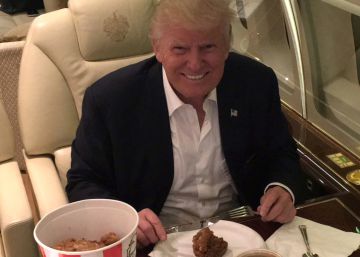 La dieta Trump: dos ‘big mac’, un batido y varios asesores
