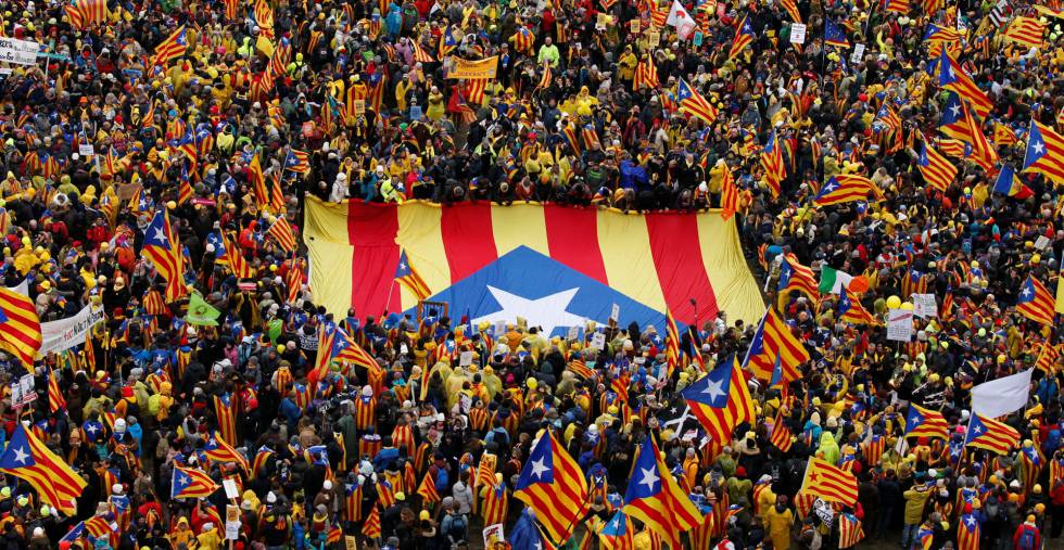 Fotos Manifestación en Bruselas por la independencia de Cataluña