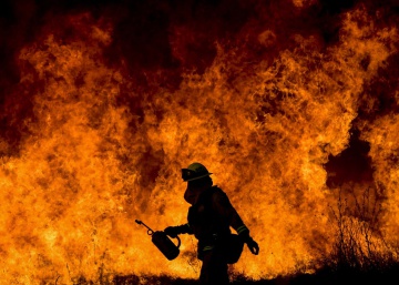 Las secuelas del incendio de California en imágenes