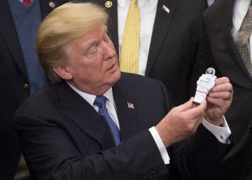 Trump quiere volver a enviar astronautas a la Luna 45 años después