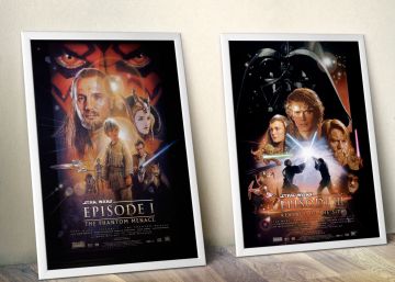 Los carteles de las películas de ‘Star Wars’
