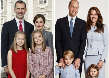 Así felicitan la Navidad las familias reales