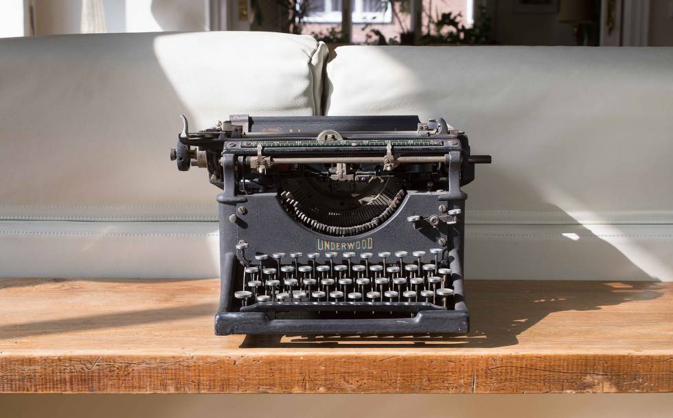 La máquina de escribir de Barea.