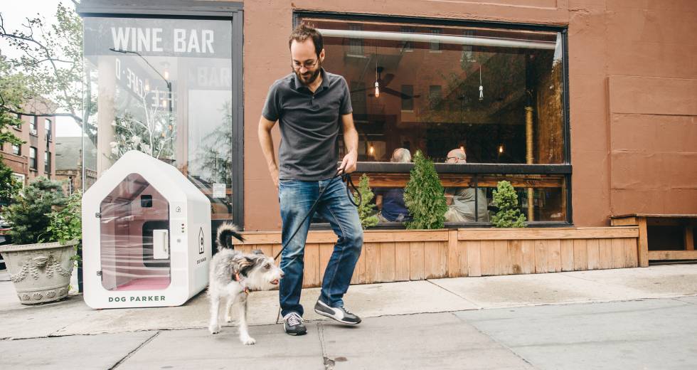 Una casetilla inteligente para ‘aparcar’ el perro