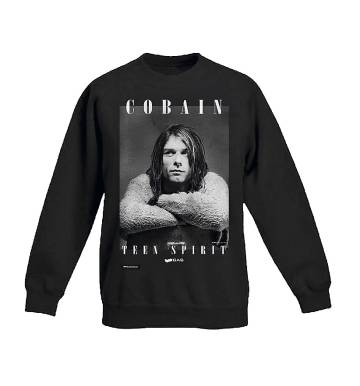 La marca italiana Gas presenta una línea con fotos del ídolo del 'grunge'.