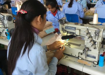 Esta no es la típica fábrica textil asiática