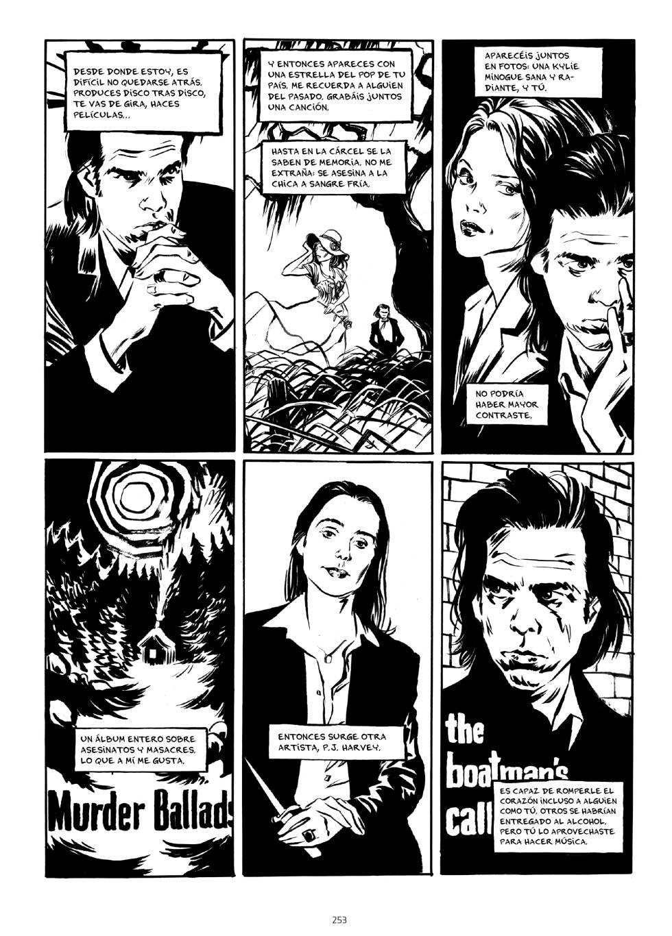 Música, sexo y muerte: así es el cómic sobre la vida de Nick Cave