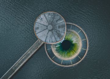 El arte de realizar fotografías abstractas con un dron