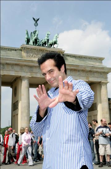 David Copperfield, en Berlín.