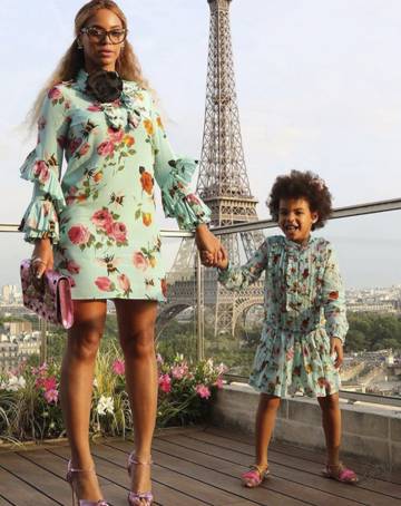 Beyoncé con su hija Blue Ivy Carter.