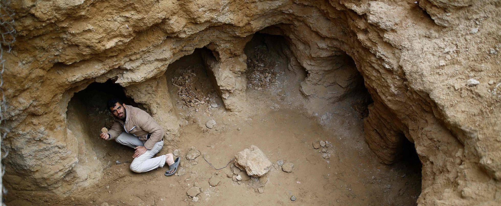 La misteriosa cripta de Gaza