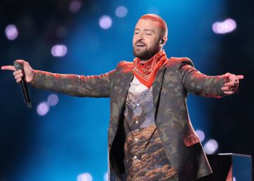Justin Timberlake hace un guiño a Janet Jackson en la Super Bowl