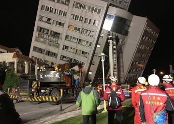 Un terremoto de 6,4 sacude Hualien (Taiwán)
