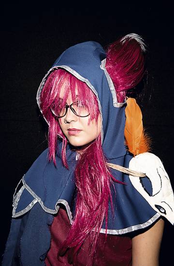 'Cosplayer' asistente a la última edición de Gamergy en Ifema.