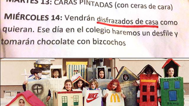 Los peligros de la literalidad carnavalesca, en un tuit.
