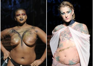 Supervivientes de cáncer de mama toman la pasarela de Nueva York