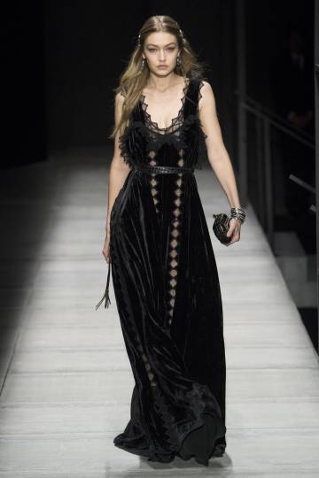 Gigi Hadid en en la Semana de la Moda de Nueva York el pasado 10 de febrero.