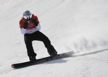 Regino Hernández gana el bronce en snowboard cross en los Juegos Olímpicos de Invierno, en imágenes