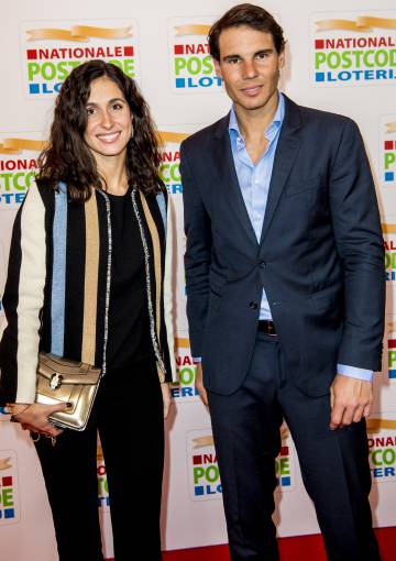 El tenista Rafa Nadal y su novia Xisca Perelló en Ámsterdam.