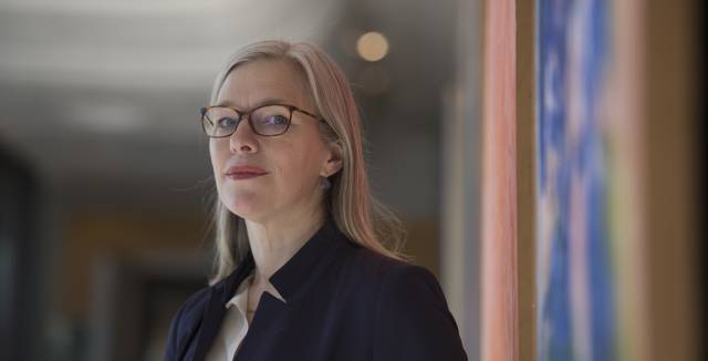 La primatóloga alemana Julia Fischer, fotografiada en Madrid.