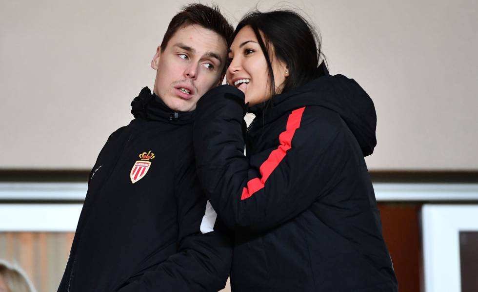 Louis Ducruet y Marie Chevallier el pasado enero en Mónaco.