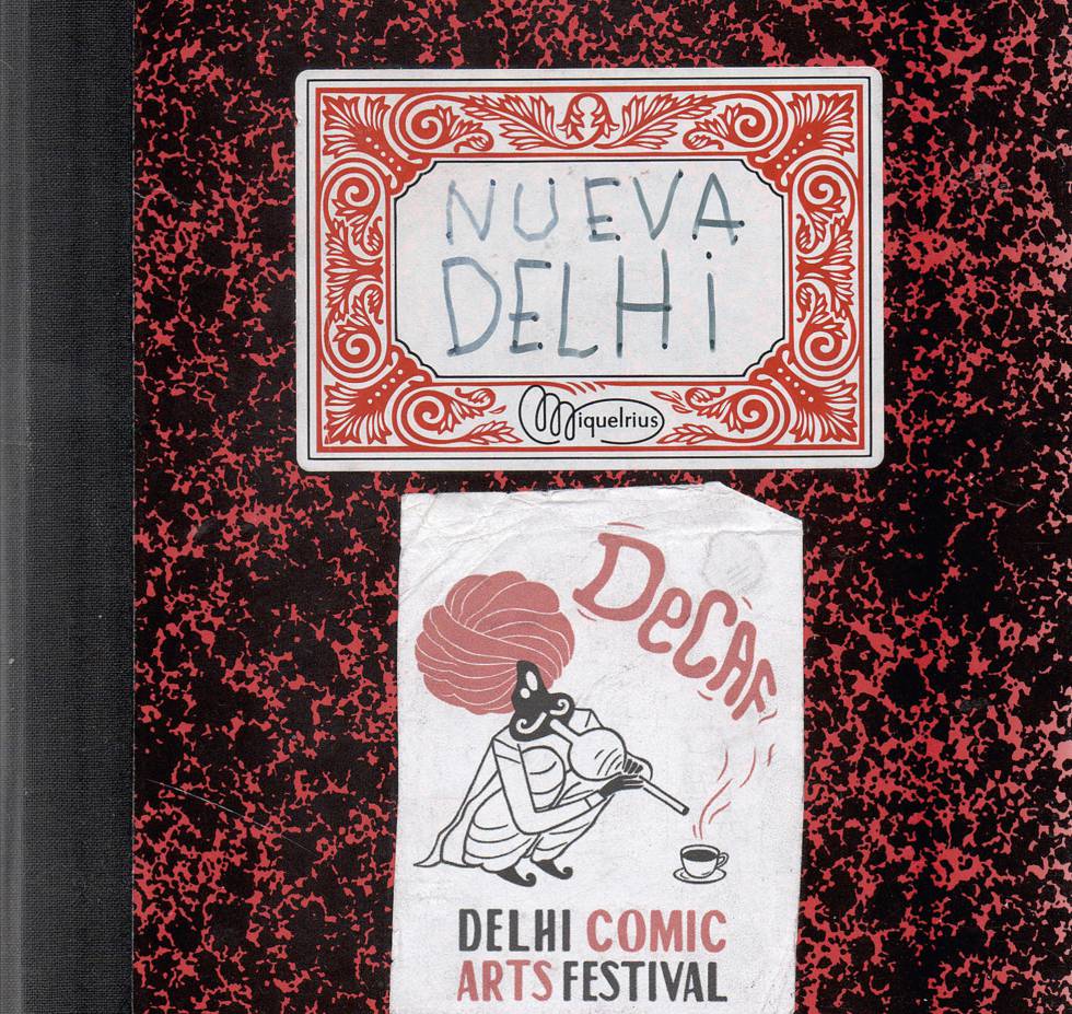 Los apuntes de India del dibujante Miguel Gallardo