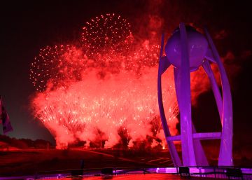 La ceremonia de clausura de los Juegos Olímpicos de Invierno 2018, en imágenes