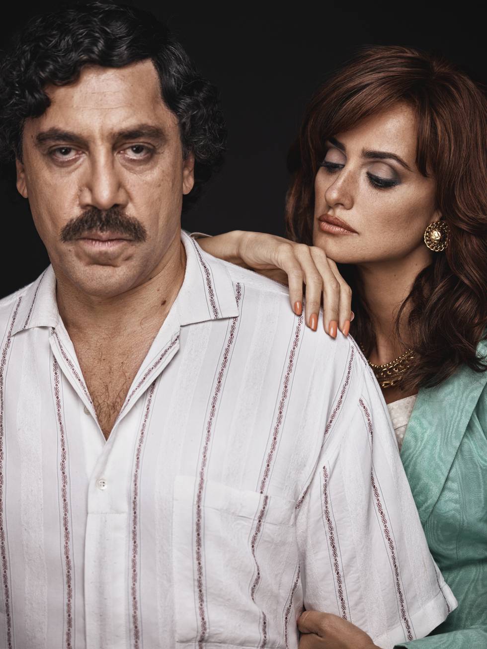 Penélope Cruz interpreta Virginia Vallejo, a jornalista que se apaixona por Escobar e cuja autobiografia inspirou o filme ‘Amando Pablo’.