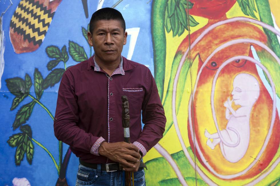 Sigifredo Pavi, gobernador indígena de Toribío.