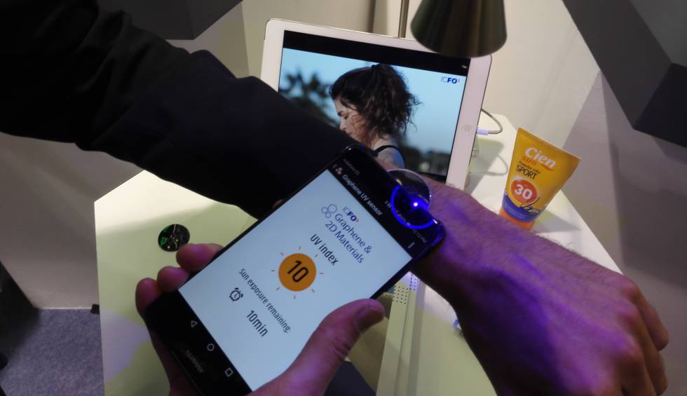 Un prototipo de 'wearable' para no quemarse bajo el sol.