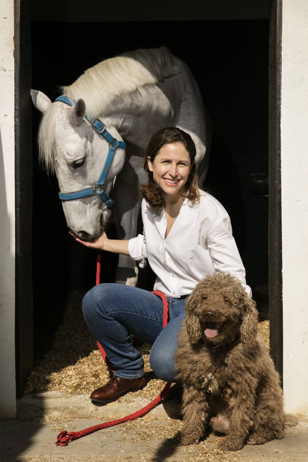 Elena Betés y su cabalgata con ‘Pluto’ y ‘Vieux’