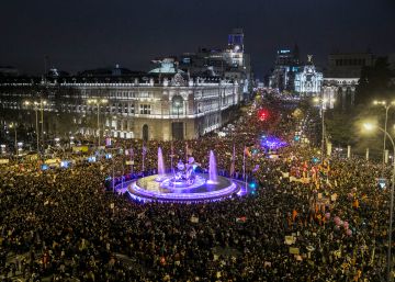 Las manifestaciones del Día Internacional de la Mujer, en imágenes