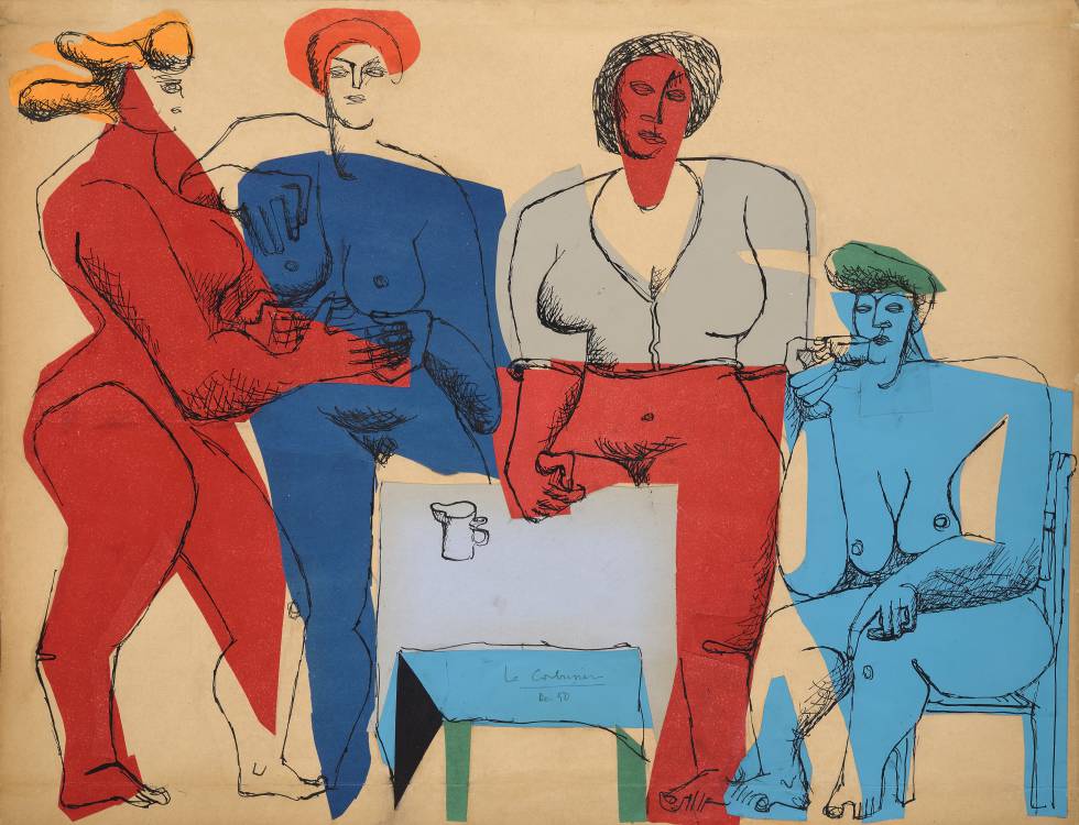 'Quatre Femmes' (1950), una de las obras de la exposición.