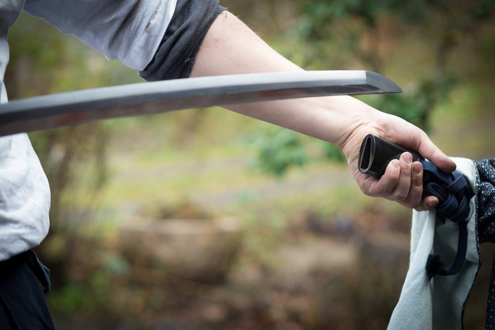 Aprendí a forjar espadas japonesas con un maestro como el de 'Kill Bill'