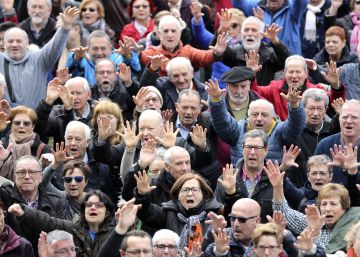 Los jubilados del 68 toman la calle