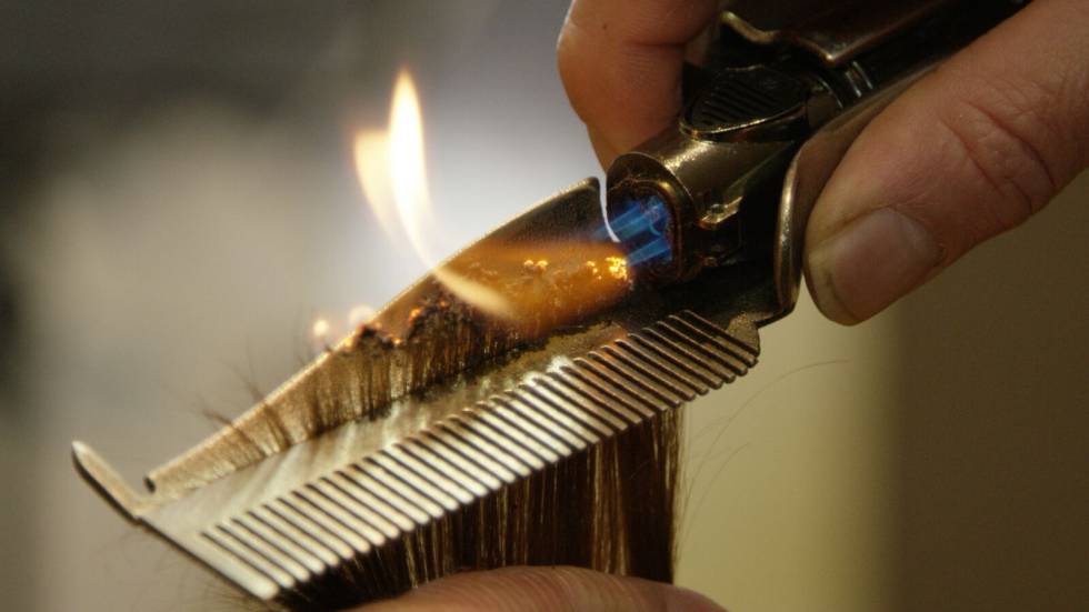 Este valenciano ha patentado una tijera que corta el pelo a fuego
