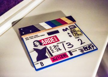 En el rodaje de ‘Arde Madrid’