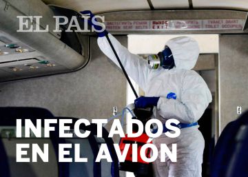 Así se propaga un virus en un avión