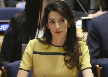 Amal Clooney es la abogada de los periodistas de Reuters, detenidos en Myanmar