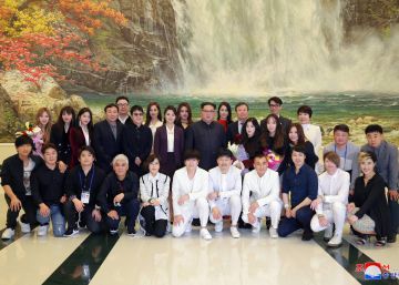 Um show de estrelas sul-coreanas para Kim Jong-un