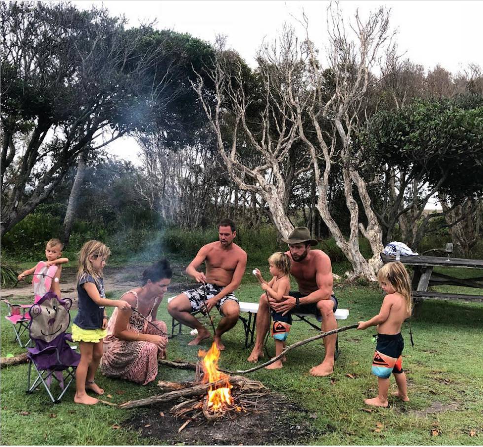 Chris Hemsworth: cómo ser un padre guay, en seis imágenes